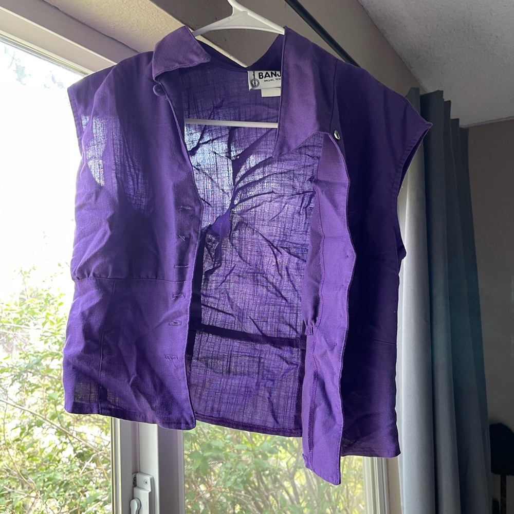 purple over jacket